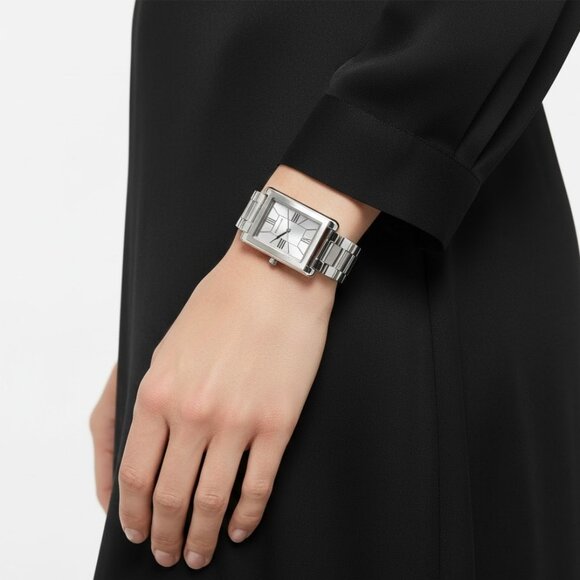 Michael Kors Accessories - NWT Authentic Michael Kors Essex Quartz Silver Dial Women's Watch